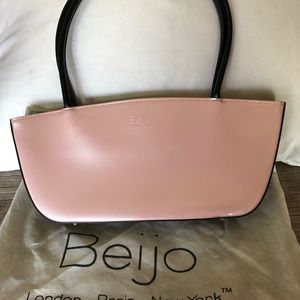 Beijing Half Moon Patent leather bag. Pristine